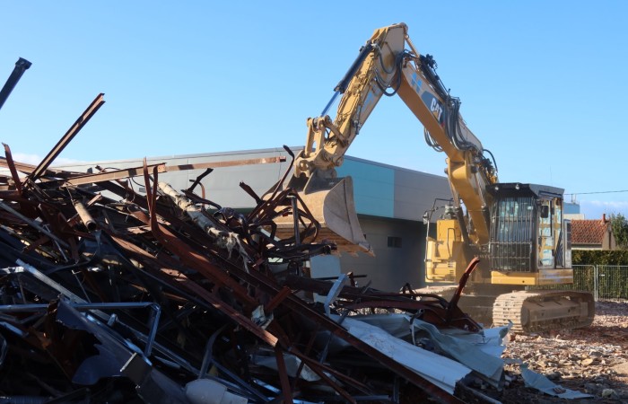 Démolition de local industriel